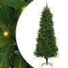 vidaXL Kerstboom met 300 LED met standaard Groen 240 cm PE