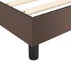 vidaXL Boxspring bed kunstleer bruin 180x200 cm