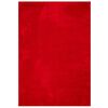 vidaXL Vloerkleed HUARTE laagpolig zacht wasbaar 140x200 cm rood