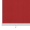 vidaXL Rolgordijn voor buiten 120x230 cm HDPE rood