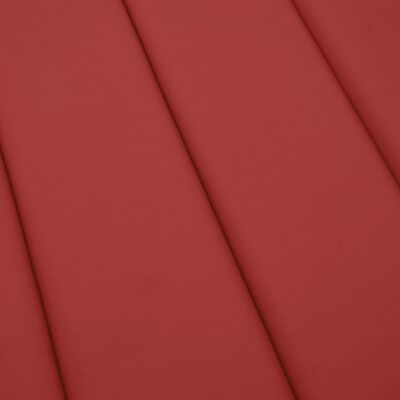 vidaXL Ligbedkussen 200x70x3 cm oxford stof rood
