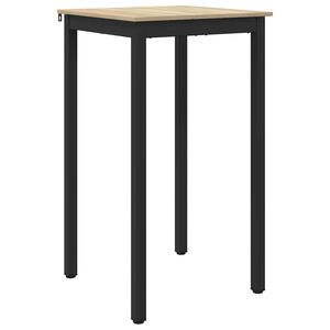 vidaXL Eettafels Bewerkt hout