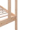 vidaXL Bedframe massief grenenhout 90x190 cm