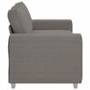 vidaXL Loveseat Sofa Lichtgrijs 140 cm Corduroy Stof