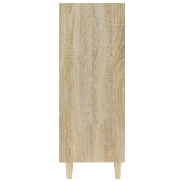 vidaXL Dressoir 69,5x32,5x90 cm bewerkt hout sonoma eikenkleurig