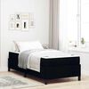vidaXL Boxspringbed Zwart 90 x 200 cm Stof