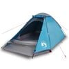 vidaXL Koepeltent 2-persoons waterdicht blauw