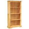 vidaXL Boekenkast grenenhout met 4 planken Corona-stijl 80x29x150 cm