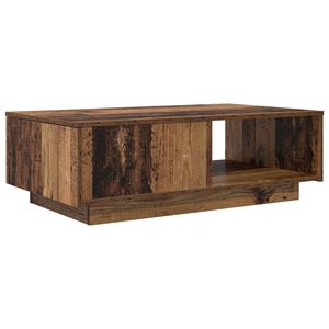 vidaXL Salontafel Oudhout 95 x 55 x 31 cm Bewerkt hout
