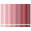 vidaXL Inklapbaar Zonnescherm Rood en wit 350 x 250 cm Stof