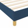 vidaXL Bedframe met hoofdeinde Blauw 80 x 200 cm Stof