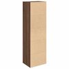 vidaXL Boekenkast 31x24x102 cm bewerkt hout bruin eikenkleurig