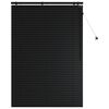 vidaXL Venetiaanse jaloezie Zwart 105 x 160 cm 35 mm
