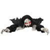 vidaXL Halloween decoratie zombie SPOOKA Zwart 41 x 130 x 24 cm