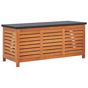 vidaXL Tuinbox 117x50x55 cm massief eucalyptushout