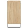 vidaXL Dressoir 60x35x70 cm bewerkt hout sonoma eikenkleurig