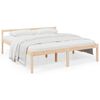 vidaXL Seniorenbed massief grenenhout 180x200 cm