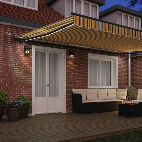 vidaXL Luifeldoek met Multikleur 500 &times; 300 cm Polyester