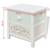 vidaXL Nachtkastjes Franse stijl 2 st hout