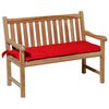 Madison Bankkussen Panama 120x48 cm rood