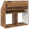 vidaXL Kinderen Boekenkast Oudhout 72,5 x 29,5 x 69 cm Bewerkt hout