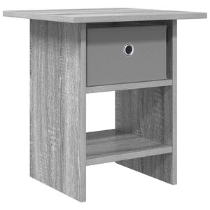 vidaXL Nachtkastje Grijs Sonoma 41 x 40 x 45 cm Bewerkt hout