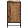 vidaXL Badkamerkast met plank Oud Hout 65 x 33 x 60 cm Bewerkt hout