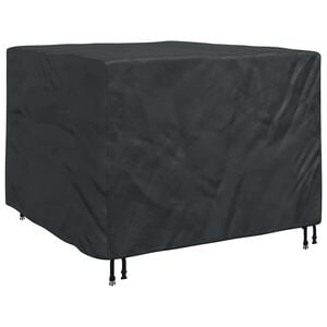 vidaXL Meubelhoes Zwart 125 x 125 x 74 cm 210D Oxford Stof