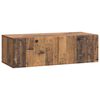 vidaXL Wandbeugel TV-kast Oud hout 98 x 41 x 30 cm Bewerkt hout