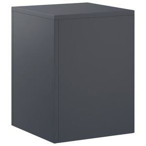 vidaXL Plantenstandaard Antraciet 30 x 30 x 40 cm Roestvrij staal