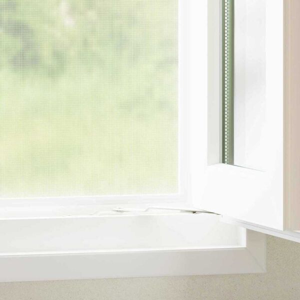 vidaXL Horrengaas Wit 80 x 500 cm Glasvezel