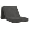 vidaXL Vouwbare Bankbed 90 x 63 x 45 cm Donkergrijs