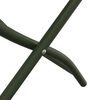 vidaXL Tuin Opvouwbare Stoel 2 pcs Groen 55 x 56.5 x 91cm Staal