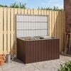 vidaXL Tuinbox 149x99x93 cm bruin