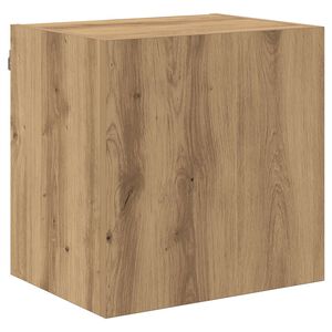 vidaXL TV Wandkast 40,5x30x40cm Artisan Eiken Bewerkt hout