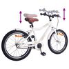vidaXL Kinderfiets 24 Inch voor 8-12 jaar oud wit