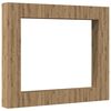 vidaXL 8-delig Tv-meubelset wandmontage bewerkt hout artisanaal eiken