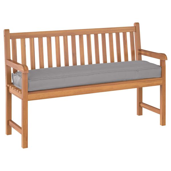 vidaXL Kussen Grijs 150 x 40 x 8 cm Oxford Stof