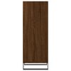vidaXL Dressoir 34,5x32,5x90 cm bewerkt hout bruin eikenkleur