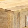 vidaXL Wandtafel 110x30x75 cm massief mangohout