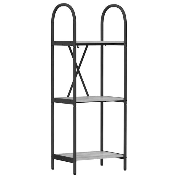 vidaXL Boekenkast Grijs Sonoma 40 x 30 x 109 cm Bewerkt hout