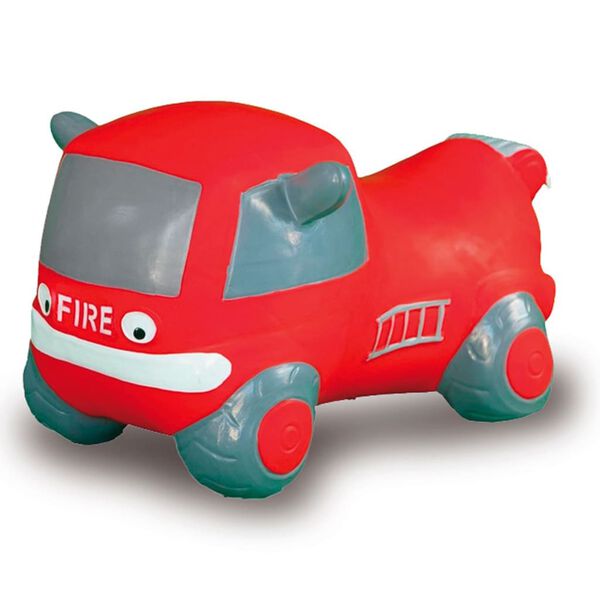 JAMARA Skippybal brandweerauto met pomp rood
