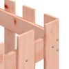 vidaXL Plantenbak met hekontwerp 50x50x50 cm massief douglashout