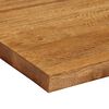 vidaXL Tafelblad rechthoekig 80x30x3,8 cm massief mangohout
