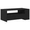 vidaXL Salontafel Zwart Eiken 102 x 55 x 43,5 cm Bewerkt hout