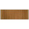 vidaXL Vloerkleed rechthoekig 70x200 cm bamboe bruin