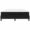vidaXL Boxspringbed met matras Zwart 160 x 220 cm Stof