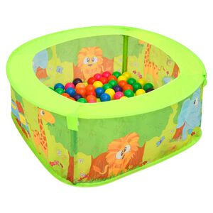 vidaXL Ballenbak voor kinderen met 300 ballen 75x75x32 cm