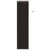 vidaXL Jaloezie Donkerbruin 55 x 250 cm 35 mm Massief Paulowniahout