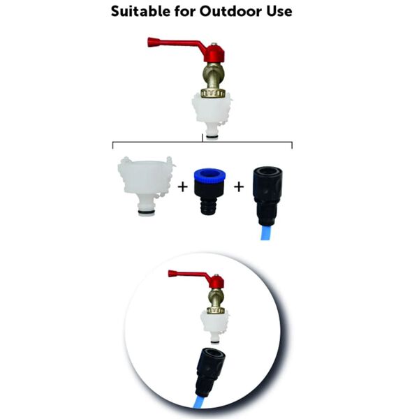 FLAMINGO Schoonmaakhandschoen met slang blauw en zwart